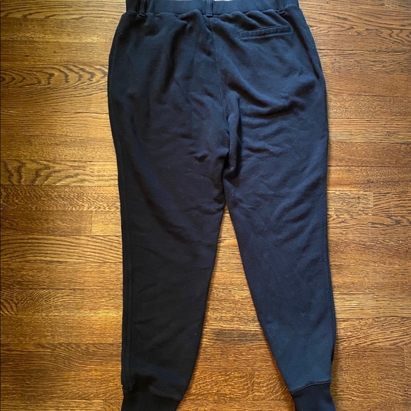 Aerie Black Fleece Joggers - Picture 5 of 5